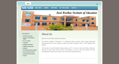 Desktop Screenshot of lordkrishnainstitute.com